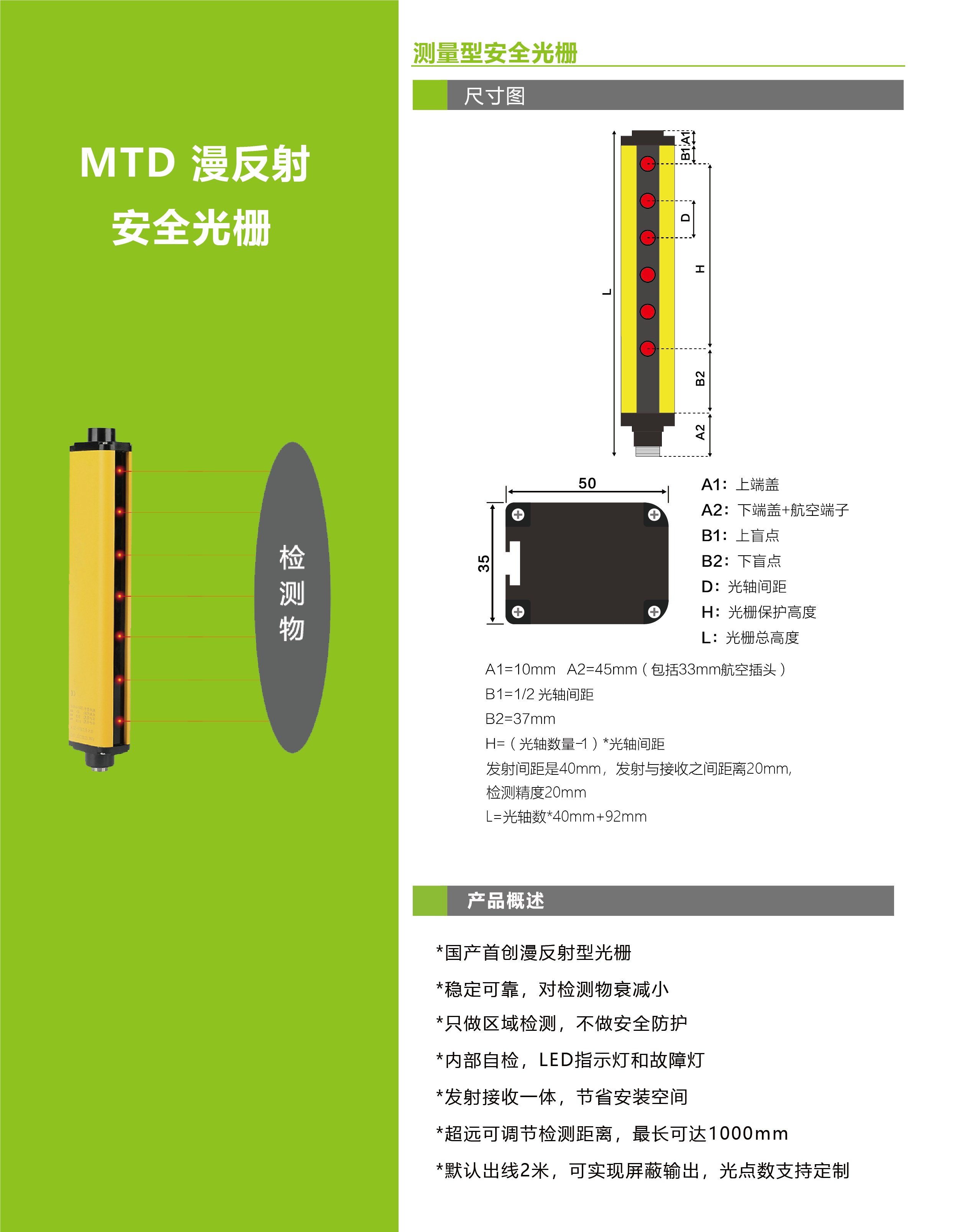 MTD系列 漫反射区域光栅(图1)